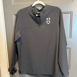 Men's UA Baseball Utility Long Sleeve Cage Jacket- M